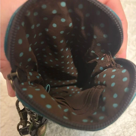 Chala Convertible Woman's Purse
Pouch Crossbody Parrot
Handbag Turquoise - Picture 3 of 3